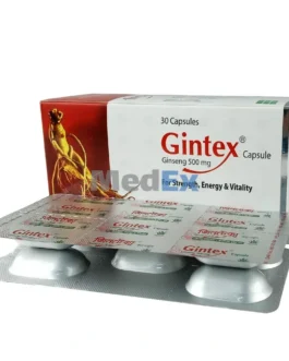 Gintex | 500 mg | Capsule | জিনটেক্স ৫০০ মি.গ্রা. ক্যাপসুল